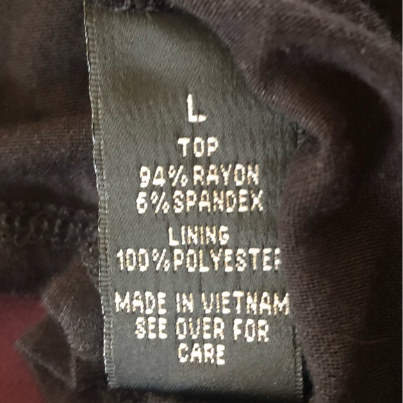 2-Halter Tops Bundle! Apt9 Plum & BWear Black Size-L Embellished Beaded Neckline - Picture 9 of 16